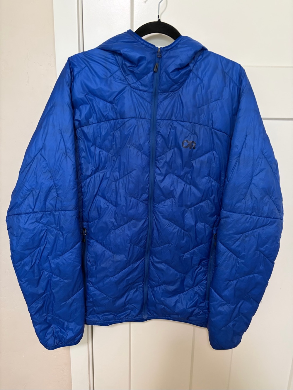 Outdoor Research Men's SuperStrand LT Hoodie Jacket Size L Blue